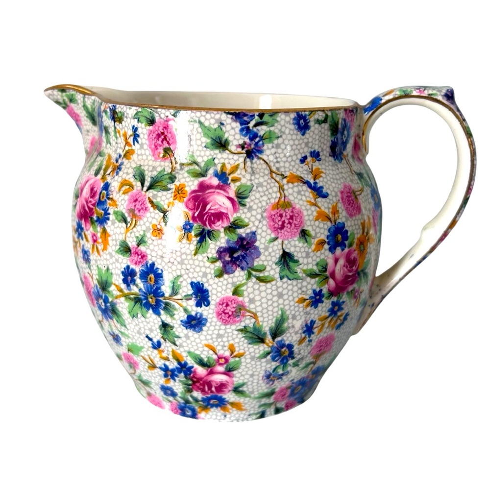 Royal Winton Old Cottage Chintz Floral Pitcher
